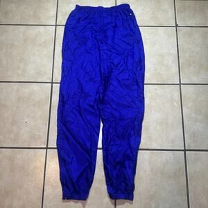 Vintage 90’s Nike Purple Nylon Windbreaker Track Pants Mens Size Small Tapered